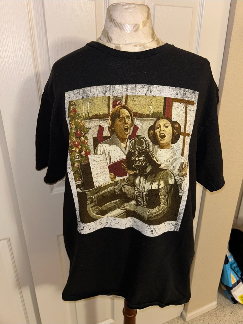 Star Wars Graphic Tee 100% Cotton Darth Vader Luke Skywalker Leia